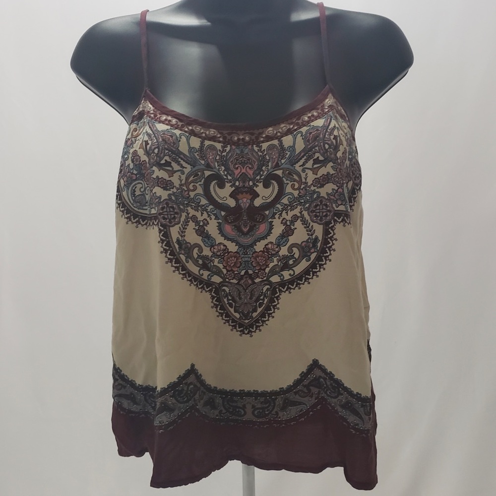 Paisley Crop Top